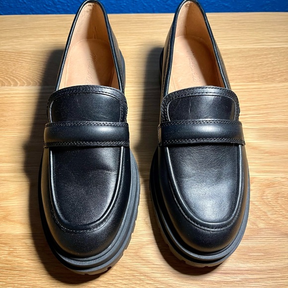 Madewell Bradley Lugsole Loafer Black Size 9 NEW - Picture 4 of 9